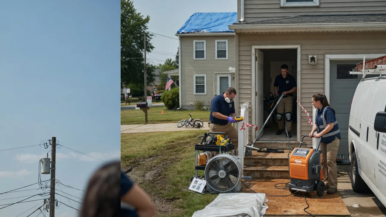 Water Damage Repair in Opdyke, IL near me